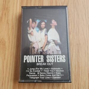 Pointer Sisters Break Out Cassette Tape 1983 Planet RCA Soul Pop R&B